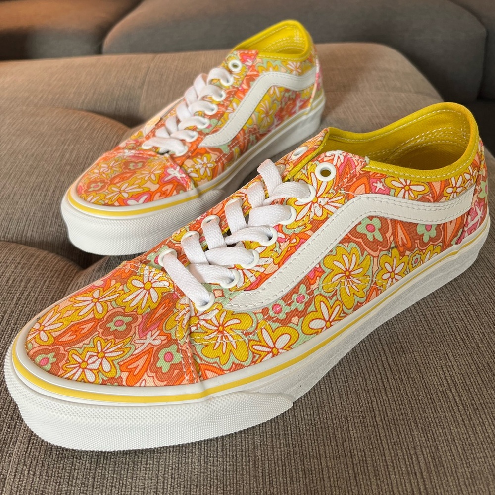 VANS old school taper psychedelic vans